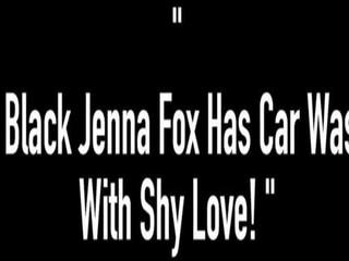  młody czarne jenna lis ma samochód myjnia xxx klips z nieśmiałe miłość!