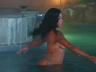 Joseline Hernandez Nude in Pool Joseline's Cabaret: dirty film 87 | xHamster