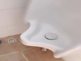 Kiinalainen nokan rakastaja 刘婷 liuting - julkinen kylpyhuone