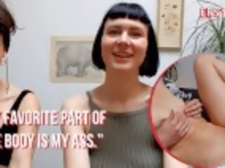 Ersties - lesbianas discutir su favorita cuerpo parte