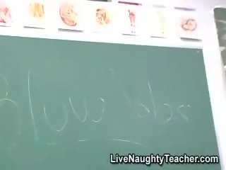 Ebony teacher masturbating in desirable lingerie