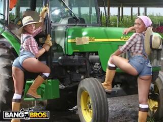 Big Booty Farmin' Throwback Featuring Isabel Ice & Jordan Ashley X rated movie films