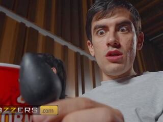 Brazzers - Tina Fire Flirts With Every One Who Comes At The clip Theatre But Only Jordi Fucks Her