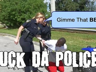 ブラック パトロール - illegal ストリート racing ブラック thugs 入手する 壊れました バイ 熟女 警官