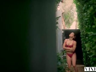 Tilki abella danger gets locked out and has lustful xxx film with goňşy