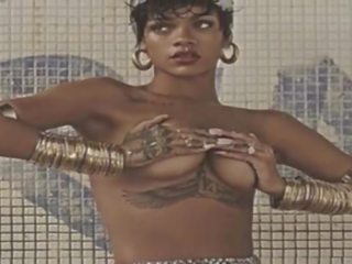 Rihanna 裸 彙編 在 高清晰度: 