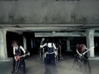 Nặng metal gothic cô gái (porn âm nhạc video)