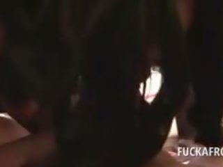 Topless African Fuck Queen Sucking White dick In POV