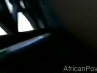 Tūrists lentes amatieri afrikāņu gf nepieredzējošas viņa milzīgs dong