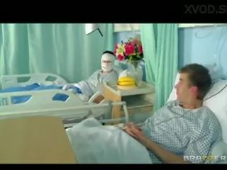 Alluring Black Nurse Sucks & Fucks x rated film Addict Dannyd's Big-dick In Hospital [xVOD.se]