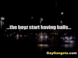 กลุ่ม เกย์ thugs และ ใช้ปากกับอวัยวะเพศ ตูด rimming