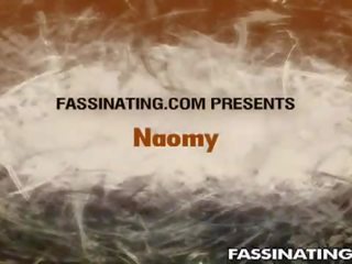 Fassinating: Horny Maid Naomy gets nailed outside