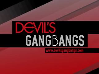 DevilsGangBangs Interracial Creampied